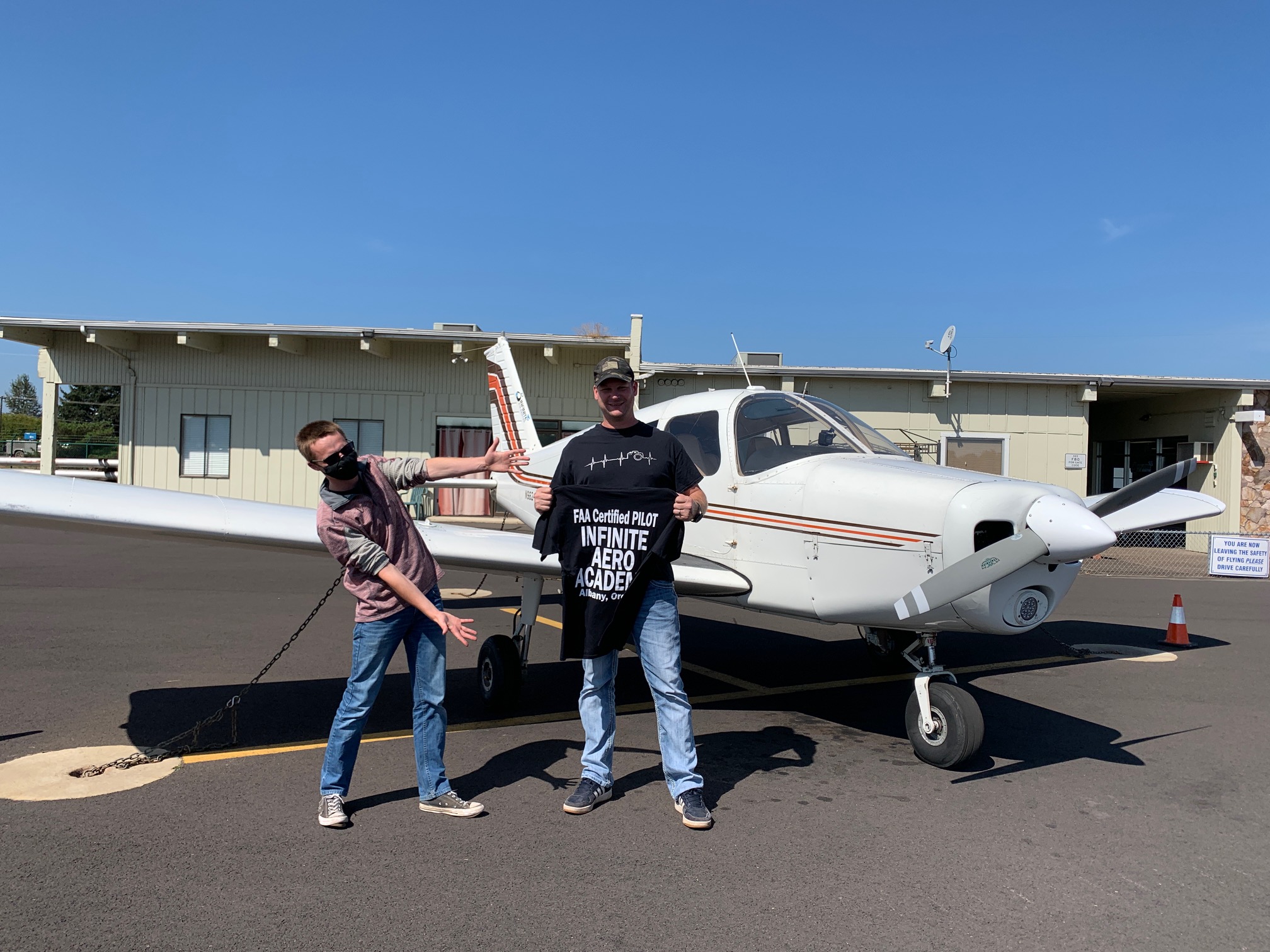 1st Solo with CFI Austin