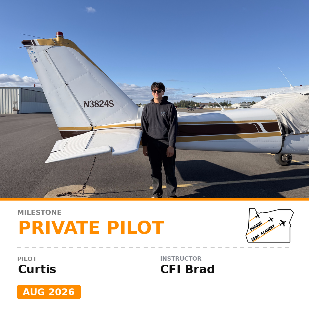 Curtis - Private Pilot | CFI Brad