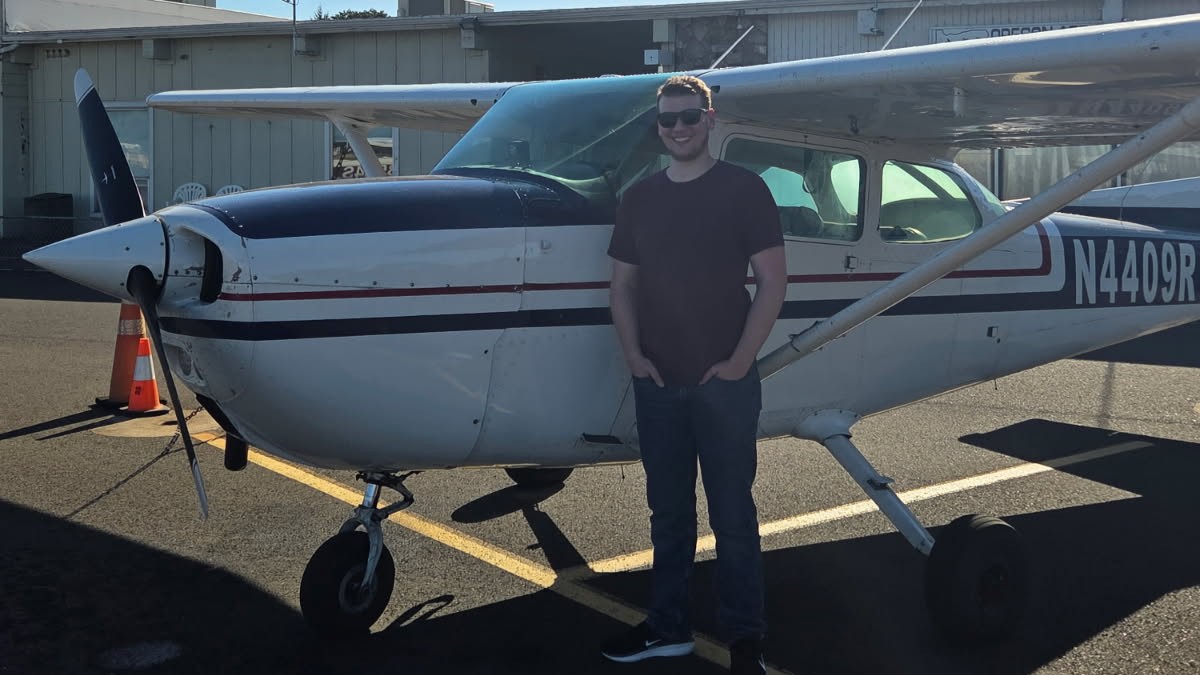 Nathan - 1st SOLO | CFI Blake