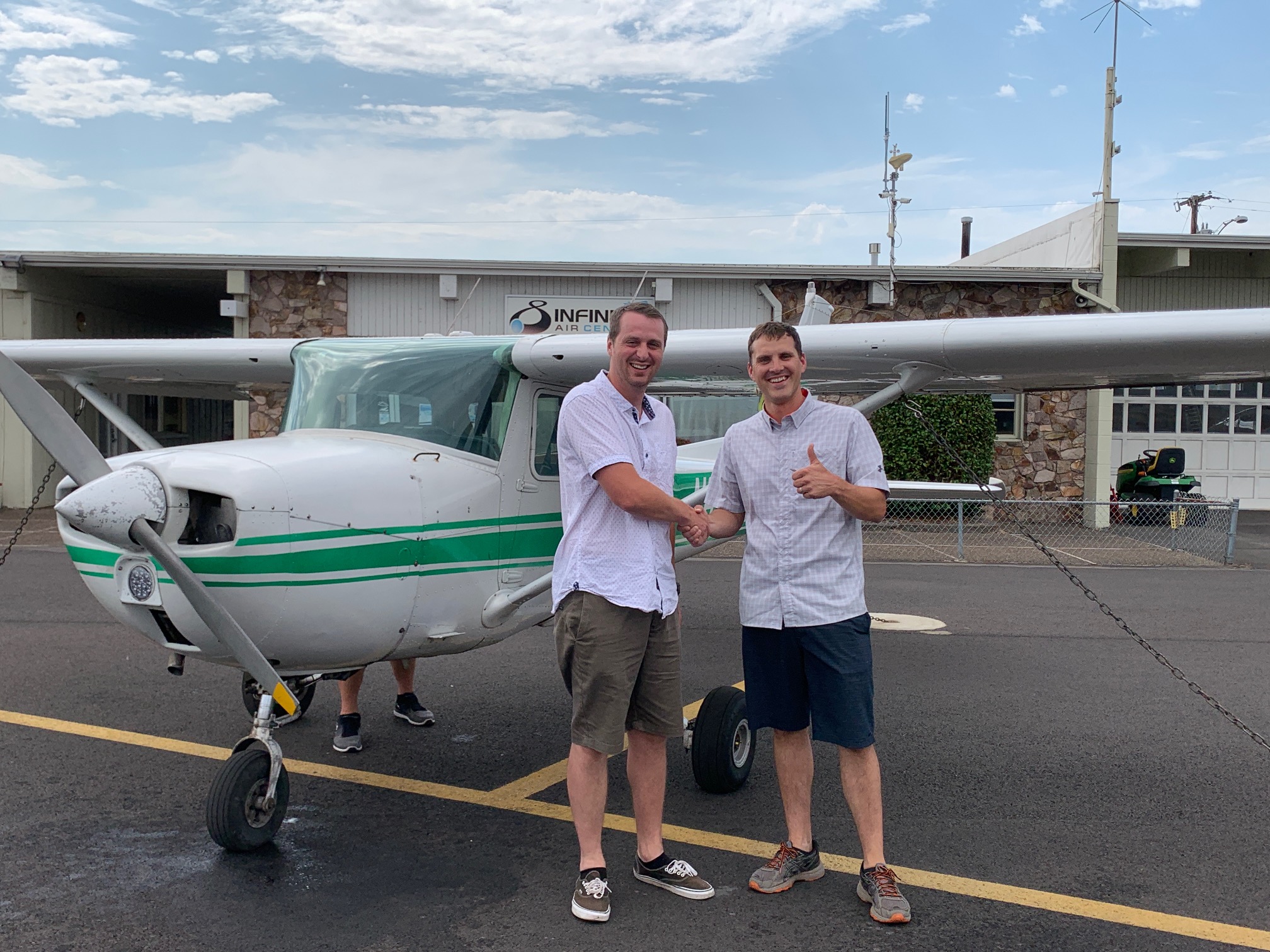 Private Pilot with CFI Kevin